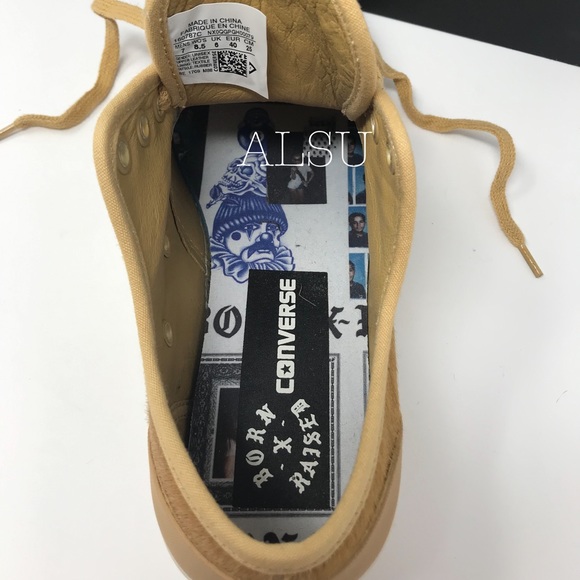 Converse JP Signature OX Fur Camel W AUTHENTIC - Picture 8 of 8